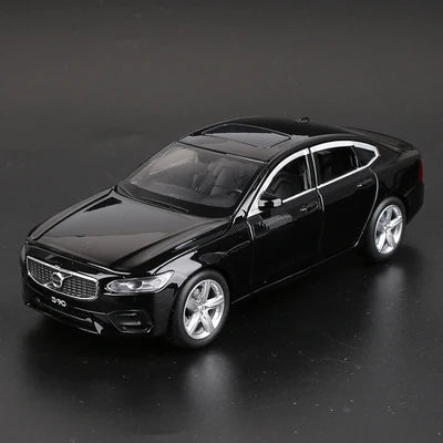 1:32 VOLVOs S90 Alloy Car Model Diecasts & Toy Vehicles Metal Car Model Sound Light Collection Car Toys For Childrens Gift Black - IHavePaws