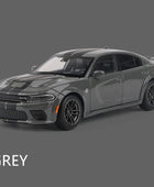 1:32 DODGE Charger SRT Hellcat Alloy Sport Car model Diecasts & Toy Muscle Vehicle Car Model Simulation Collection Kids Toy Gift Grey - IHavePaws