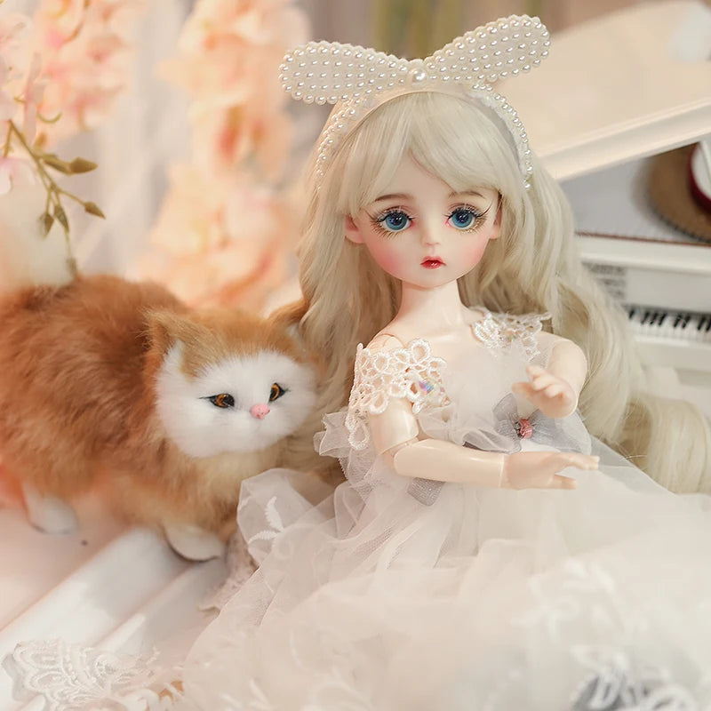 1/6 30cm bjd doll New Arrivals Doll With Clothes Change Eyes DIY Doll Hot Sale Best Valentine's Day Gift Handmade Nemee Doll - IHavePaws