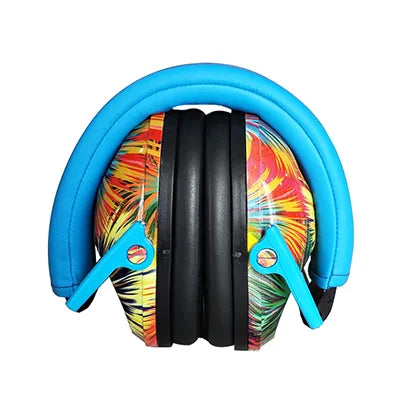 ZOHAN Kid Ear Protection Baby Noise Earmuffs Noise Reduction Ear Defenders earmuff for children Adjustable nrr 25db Safety Blue - IHavePaws