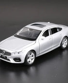 1:32 VOLVOs S90 Alloy Car Model Diecasts & Toy Vehicles Metal Car Model Sound Light Collection Car Toys For Childrens Gift Silvery - IHavePaws