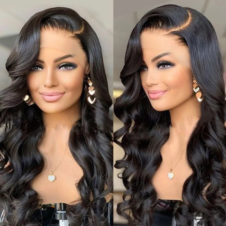 Ready To Wear Glueless Lace Wig Human Hair Body Wave Pre Cut Human Hair Wigs For Women No Glue Brazilian 13x4 Lace Wig On Sale