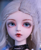 60cm Bjd Doll Gifts for Girl Silver Hair Fullset Doll Change Eye NEMEE FashionDoll Best Valentine's Day Gift Handmade Beauty Toy
