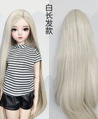 1/3 bjd doll wig cute wig girl gift handmade doll wig toy/doll accessories