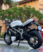 1/12 Ducati Streetfighter Alloy Motorcycles Model Diecast Simulation - ihavepaws.com