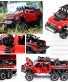 1/28 Ford Raptor F150 Alloy Car Modified Off-Road Vehicle Model Diecast & Toy Vehicles Metal Car Model Collection Kids Toys Gift - IHavePaws