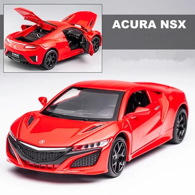 1:32 Acura NSX Alloy Sports Car Model Diecast Red - IHavePaws