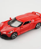 1:32 Bugatti Lavoiturenoire Alloy Sports Car Model Diecast Metal Toy Police Vehicles Car Model Sound and Light Children Toy Gift Red - IHavePaws