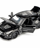 1:32 Nissan Skyline Ares GTR R34 R35 Alloy Sports Car Model Diecasts Metal Toy Racing Car Model Simulation Black - IHavePaws