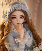 60cm bjd doll gifts for girl golden hair Doll With Clothes Change Eyes Doris Nemee Dolls Best Valentine's Day Gift bebe reborn