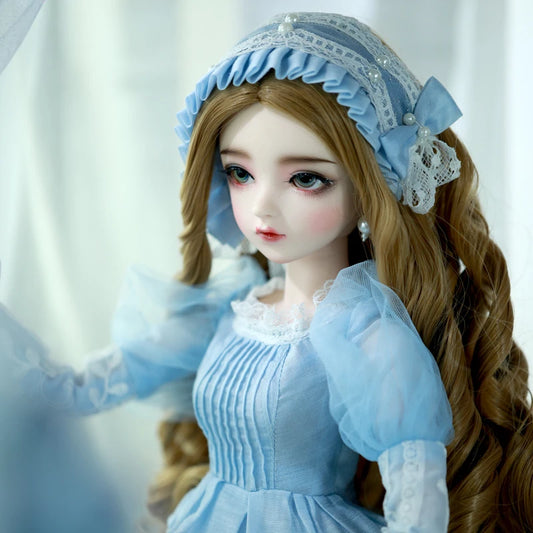 60cm bjd doll gifts for girl golden hair Doll With Clothes Change Eyes Doris Nemee Dolls Best Valentine's Day Gift bebe reborn