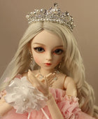 BJD 1/3 ball jointed Doll gifts for girl Handpainted makeup fullset Lolita/princess doll with wedding dress CHERRY PINK