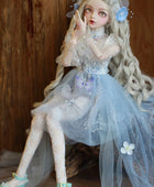 60cm bjd ball jointed Doll gifts for girl  Handpainted makeup fullset Lolita/princess dolls  with clothes BUTTERFLY FAIRY