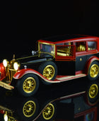 1:28 Retro Classic Car Alloy Car Model Diecasts Metal Vehicles Toy Old Car Model High Simulation Collection Ornament Kids Gift - IHavePaws
