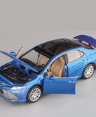 1/32 Toyota Camry Alloy Car Model Diecast Metal Toy Vehicles Car Model Simulation Sound and Light Collection Childrens Toys Gift Blue - IHavePaws