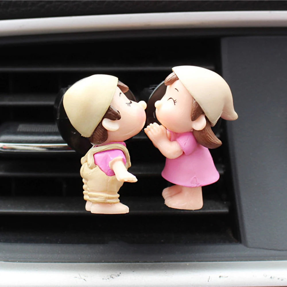 Couple Car Air Vent Freshener Perfume Clip Aromas Diffuser Decor Air Conditioning Perfume Clip Flavoring Valentine's Day Gift 6 - IHavePaws