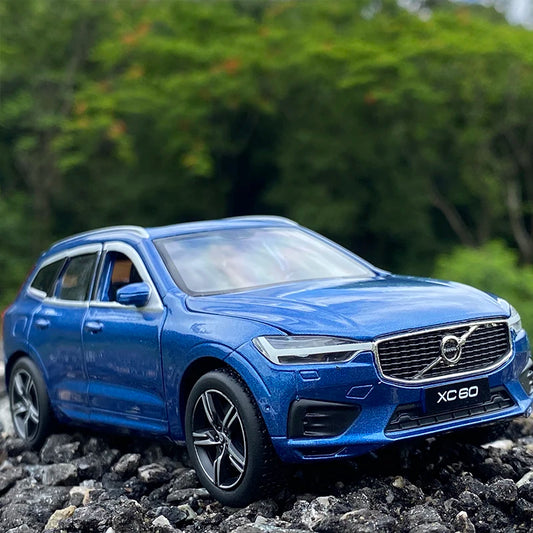 1:32 VOLVOs XC60 SUV Alloy Car Model Diecast & Toy Metal Vehicles Car Model Simulation Sound Light Collection Childrens Toy Gift - IHavePaws