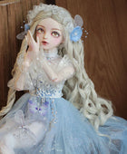 60cm bjd ball jointed Doll gifts for girl  Handpainted makeup fullset Lolita/princess dolls  with clothes BUTTERFLY FAIRY