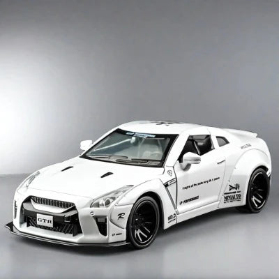 1:32 Nissan Skyline Ares GTR R34 Alloy Sports Car Model Diecasts Metal Toy Car Model High Simulation White - IHavePaws