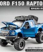1:32 Ford Raptor F150 Modified Pickup Alloy Car Model Diecasts Metal Toy Vehicles Car Model Simulation Refit blue - IHavePaws