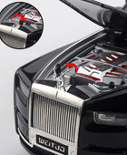 Large Size 1:18 Rolls-Royce Phantom Alloy Car Model Diecasts & Toy Vehicles Metal Toy Car Model Simulation Sound Light Kids Gift - IHavePaws