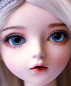 bjd doll 60cm gifts for girl Silver hair Doll With Clothes Change Eyes Doris Dolls Best Valentine's Day Gift bebe reborn