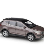 1/36 Hyundai SUV Alloy Car Model TUCSON SANTAFE IX35 Diecasts Simulation Metal Toy Car Model Collection Pull Back Childrens Gift Santafe brown - IHavePaws
