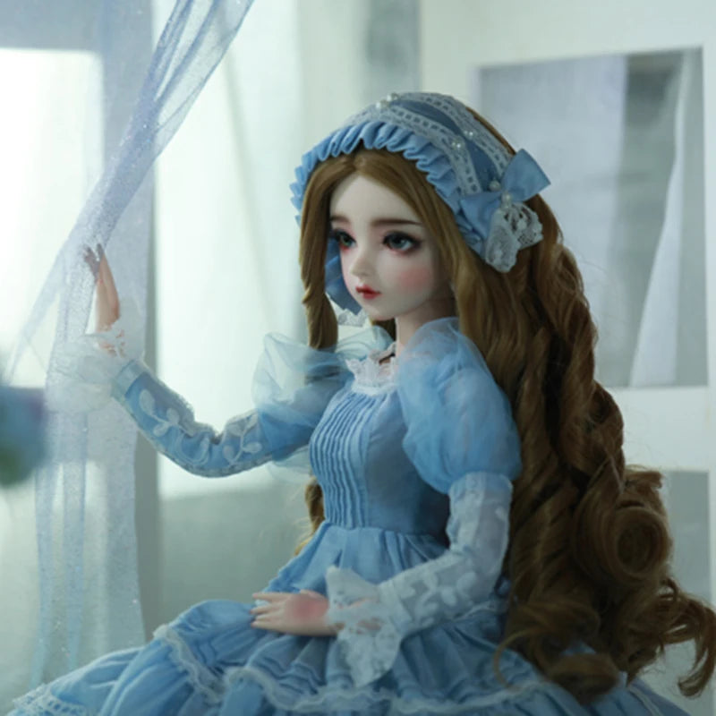 60cm bjd doll gifts for girl golden hair Doll With Clothes Change Eyes Doris Nemee Dolls Best Valentine's Day Gift bebe reborn