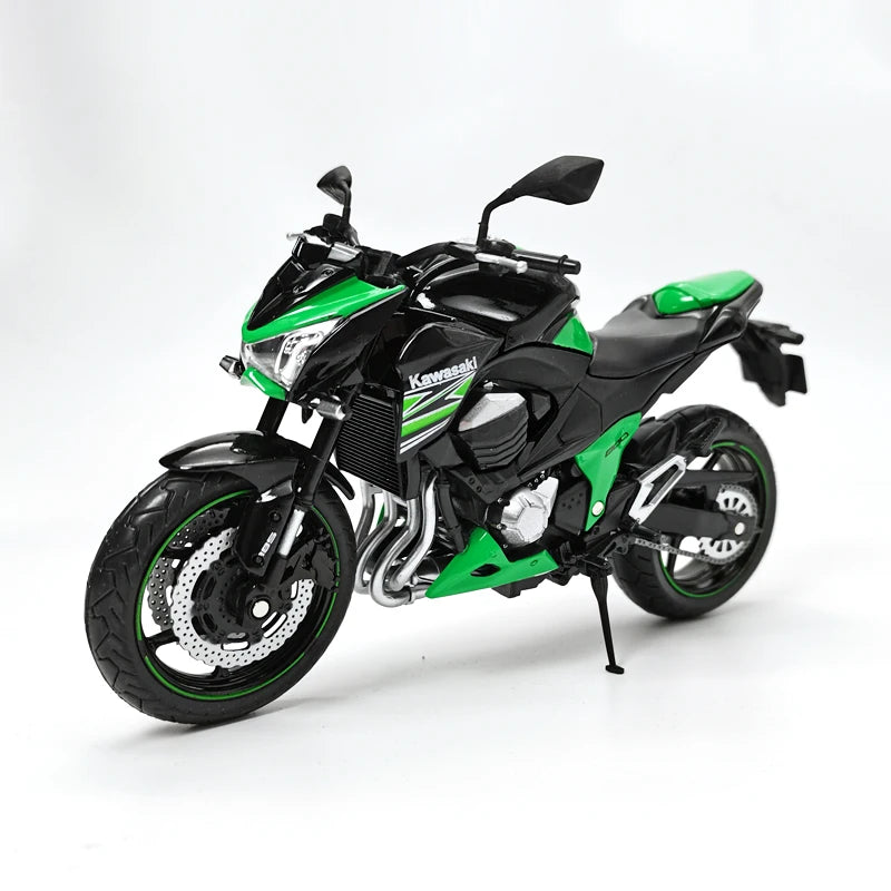 1/12 Kawasaki Ninja Z800 Racing Cross-country Motorcycle Model Simulation|coleman mini motorcycle Z800 Green - ihavepaws.com