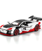 1:32 Audi E-Tron GT Alloy Sports Racing Car Model Diecast & Toy Vehicle Metal Car Model Sound and Light Simulation White - IHavePaws