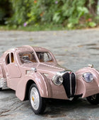 1:28 Bugatti TYPE 57SC Classic Car Alloy Car Model Diecasts Metal Toy Retro Vehicles Car Model Simulation Collection Kids Gift Pink 1 - IHavePaws