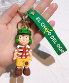 Anime El Chavo Del Ocho Keychain Cartoon Boy Doll Pendant Key Chain Bag Car Keyring llaveros Funny Jewelry Friends Gift 4 - ihavepaws.com