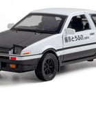 1/32 Initial D AE86 Toy Car Diecast Toyota Miniature Model AE86 Standard Black - IHavePaws