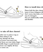 Lovely Flowers Charm for Croc DIY Shoes Buckle Decaration for Crocs Charms Clogs Kids Boys Women Girls Gifts - IHavePaws