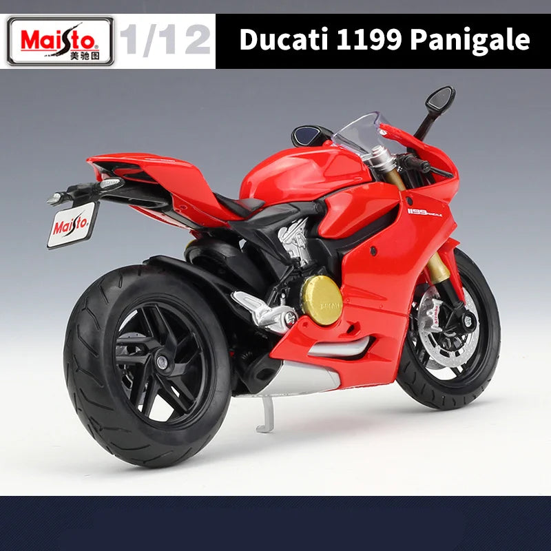 Maisto 1:12 DUCATI 1199 Panigale Alloy Racing Motorcycle Model Diecasts Metal Street Sports Motorcycle Model - IHavePaws