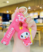 Kawaii Sanrio Character My Melody Kuromi Versatile Bracelet Keychain Bag Charm Phone Lanyard Car Pendant - Ideal Gift for Women style 5 - ihavepaws.com