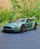 AUTOART 1:18 Aston Martin VANTAGE V12 GT3 Sports car scale model 81308 green - IHavePaws