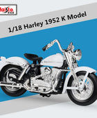 Maisto 1:18 Harley Davidson 1952K Alloy Sports Motorcycle Model Simulation Diecasts Metal Racing Motorcycle Model Kids Toys Gift