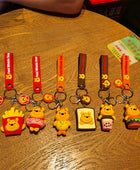 Winnie The Pooh Keychains Cartoon Anime Pendant Keychain Holder Car Keyring Mobile Phone Bag Hanging Jewelry Kids Gifts - ihavepaws.com