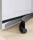 Adjustable Door Bottom Seal Strip Weatherstrip – Say Goodbye to Drafts, Noise, and Unwanted Guests Black - IHavePaws