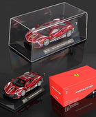 Bburago 1:43 Ferrari 458 488 GTE GT3 312 P F430 GTC 512 Alloy Racing Car Model Simulation Metal Sports Car Model Collection Toys - IHavePaws