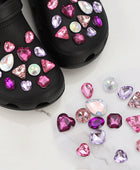 Shoe Charms for Crocs DIY Rhinestone Decoration Buckle for Croc Shoe Charm Accessories Kids Party Girls Gift D - IHavePaws