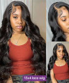 Glueless Wig Human Hair Ready To Wear Body Wave 13x4 Lace Front 6x4 Closure Wig Preplucked Melt Skins Pre Bleached Knots