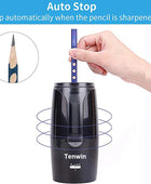 Tenwin Automatic Electric Pencil Sharpener For Colored Pencils Sharpen Mechanical Office School Supplies Stationery - IHavePaws