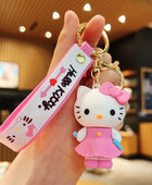 2024 New Cute Hello Kitty Key Chain Wholesale Car Pendant Cartoon Couple School Bag Pendant Doll Doll Keychain Style 3 - ihavepaws.com
