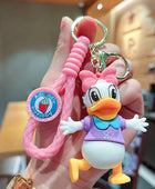 Classic Cartoon Anime Disney Keychain Minnie Mickey Donald Duck Key Chain Pendant Cute Doll Model Toy Party Gift for Children 04 - ihavepaws.com