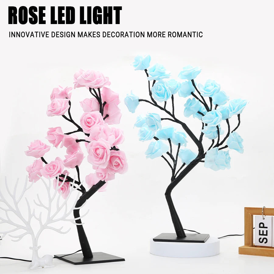 Rose Tree Lamp - Transform Your Home into a Haven of Romance - IHavePaws