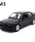 1:36 BMW M4 CSL M3 Alloy Sports Car Model Diecast Metal Racing Super Car Vehicles Model Simulation Collection Childrens Toy Gift M3 Black - IHavePaws