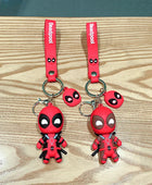Anime New Mutants Deadpool Keychain Movie Superhero villain Doll Pendant Car Key chain Ring Jewelry Gifts Boys Party Gifts Toys - ihavepaws.com