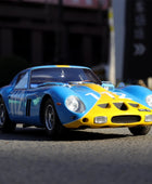 1:24 Ferrari 250 GTO Alloy Sports Car Model Diecasts Metal Toy Track Racing Vehicles Car Model Collection Simulation Kids Gifts